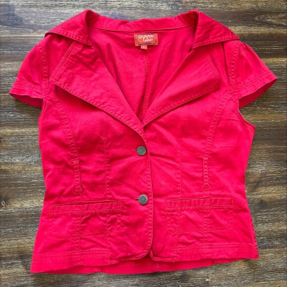Ashley By 26 International Tops - Button-down Blouse